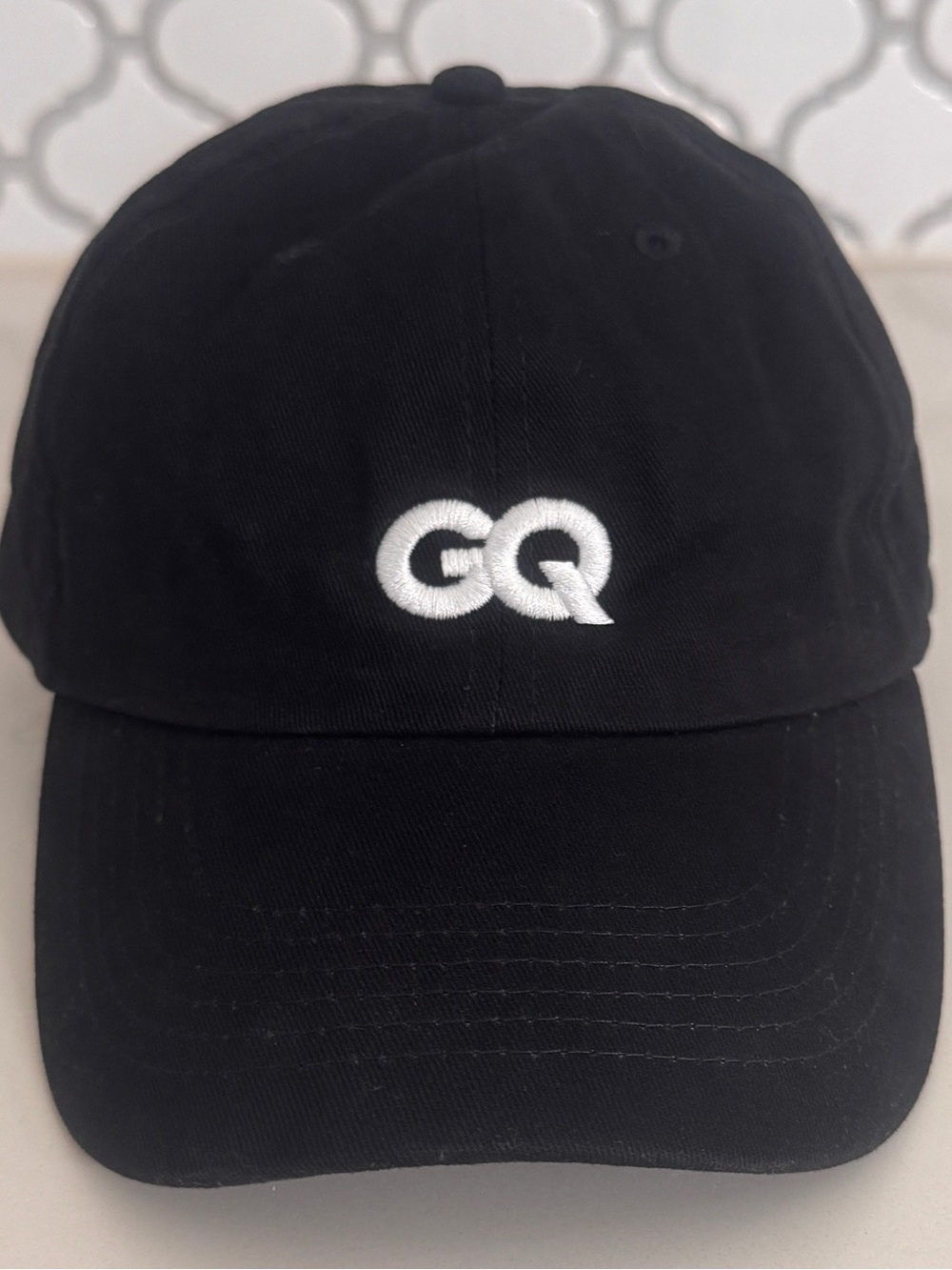 GQ Proud Subscriber Black Dad Hat Adjustable Baseball Cap
